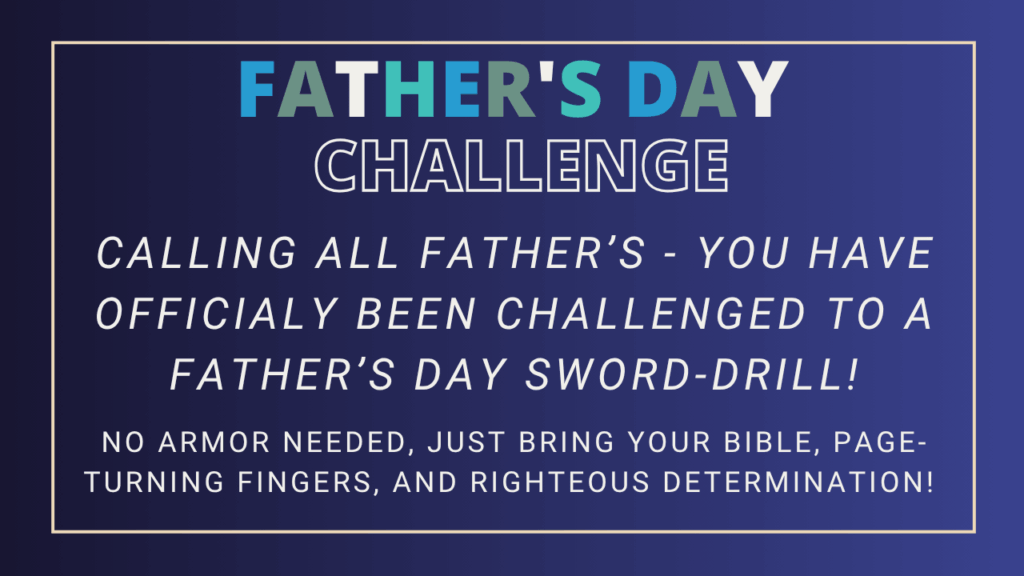 Father's day drill 2025